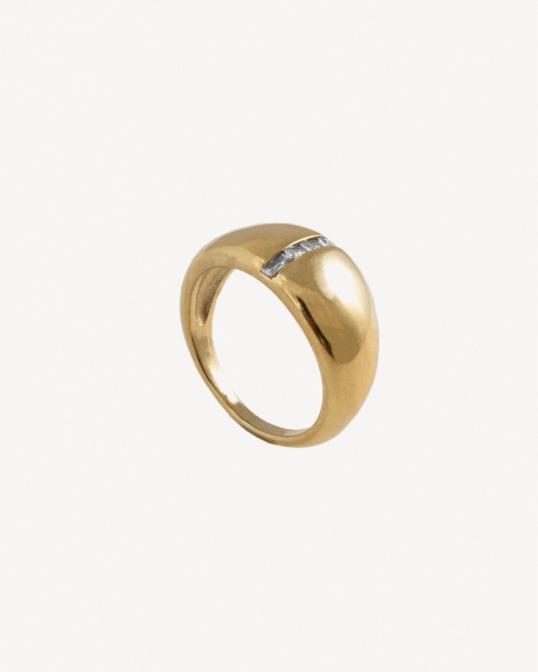 Anillo de Acero, Oro, Homini Studio