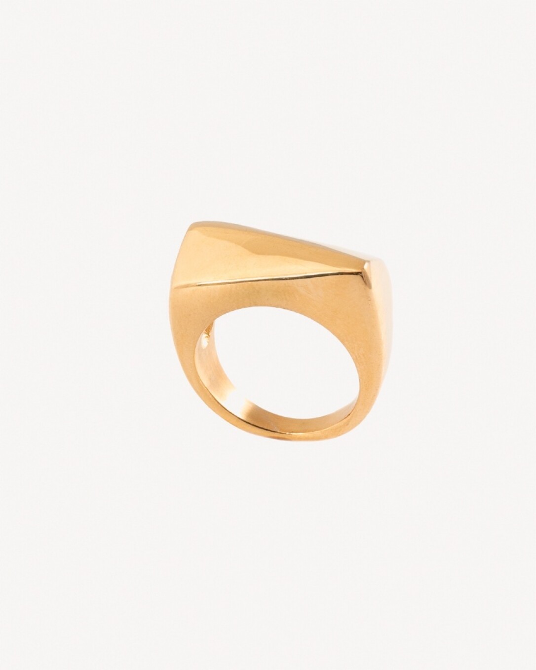 Anillo Acero, oro, homini studio