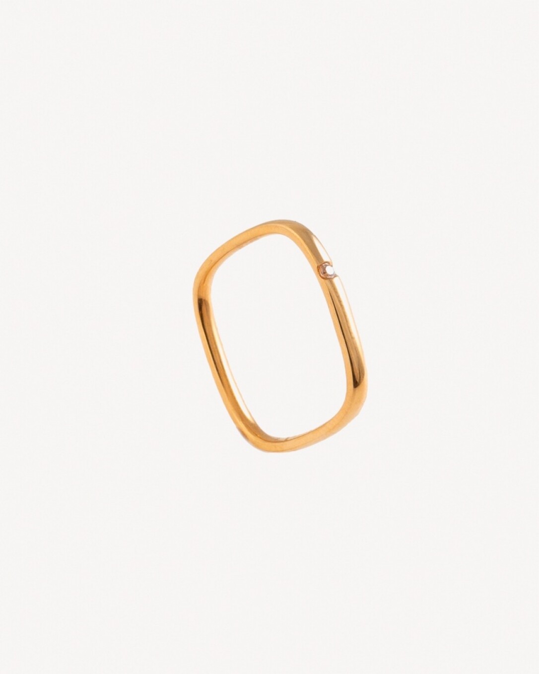 Anillo Acero, oro, homini studio