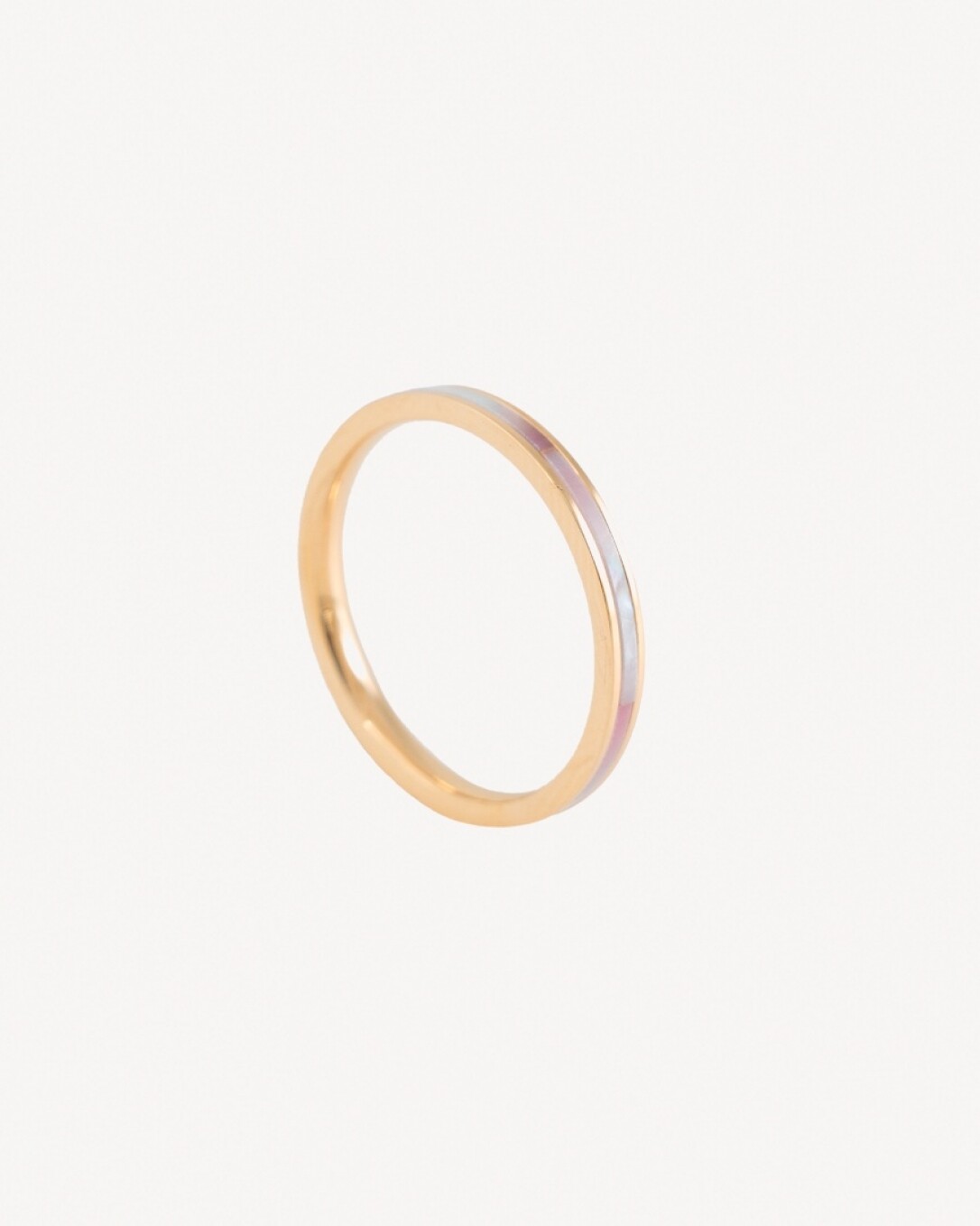 Anillo Acero, oro, homini studio