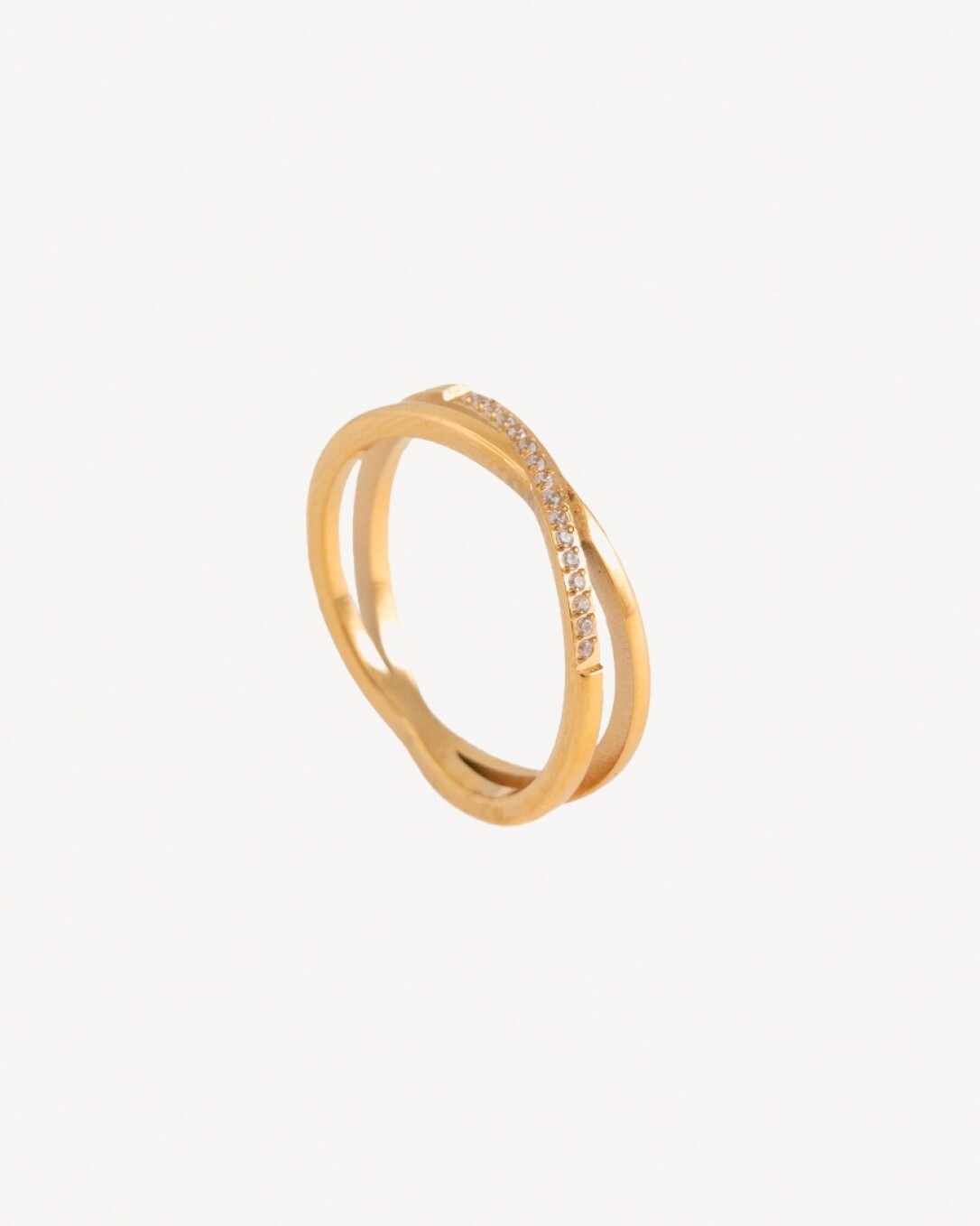 Anillo Acero, oro, homini studio