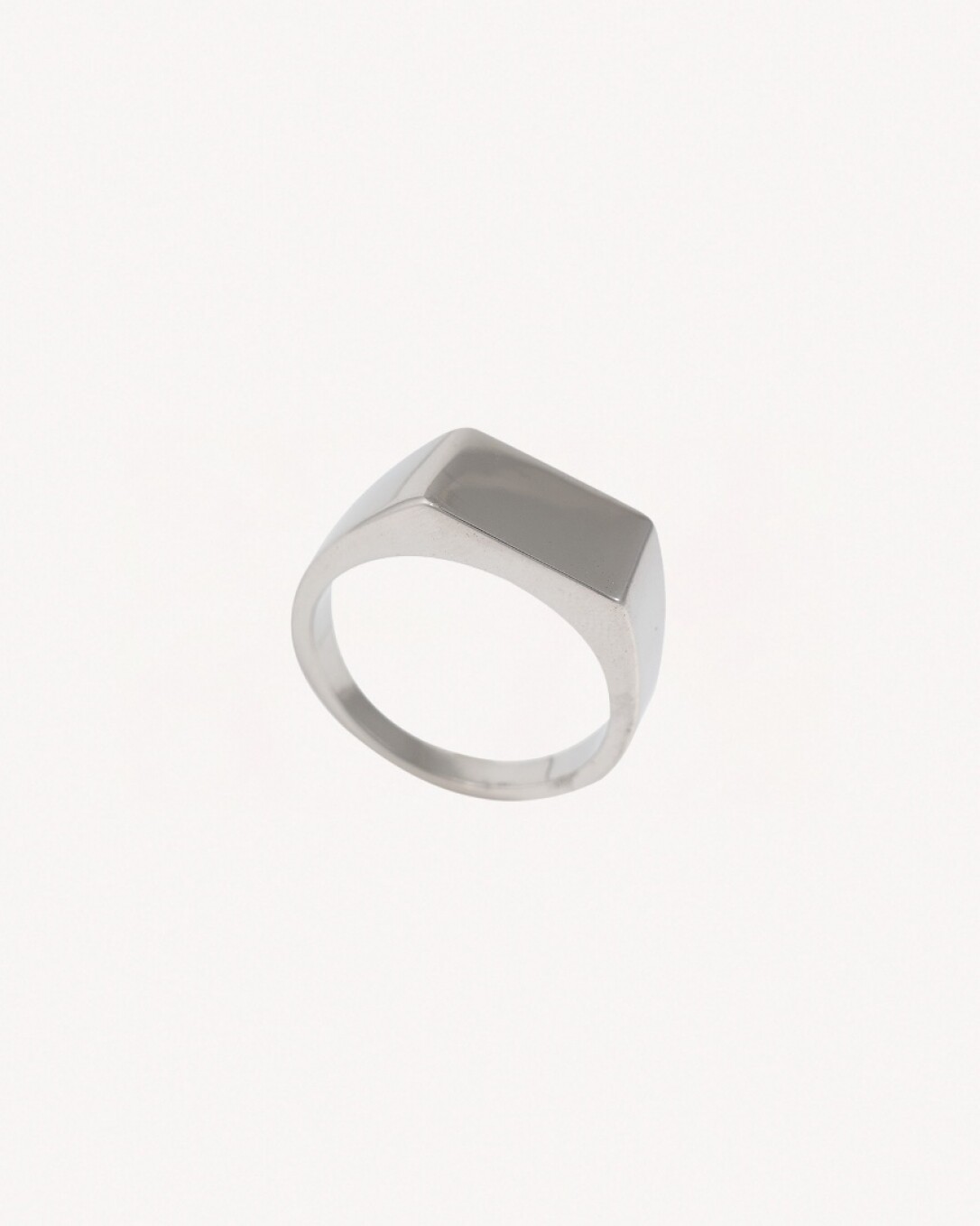 Anillo Acero, plata, homini studio