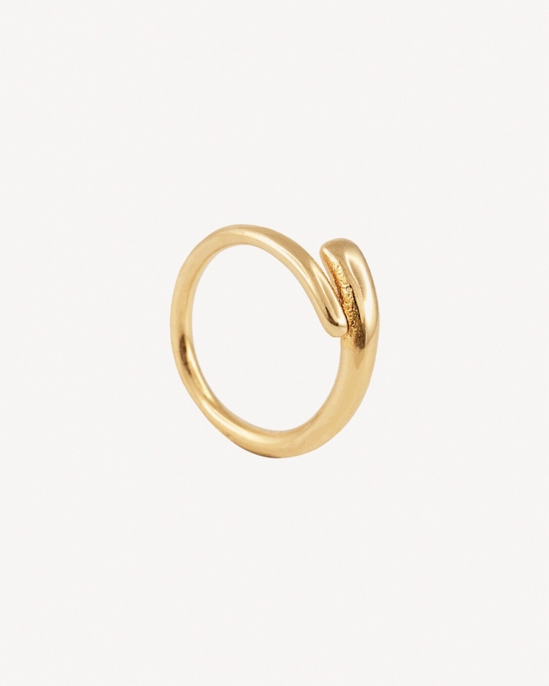 Anillo, acero quirúrgico, oro, homini studio