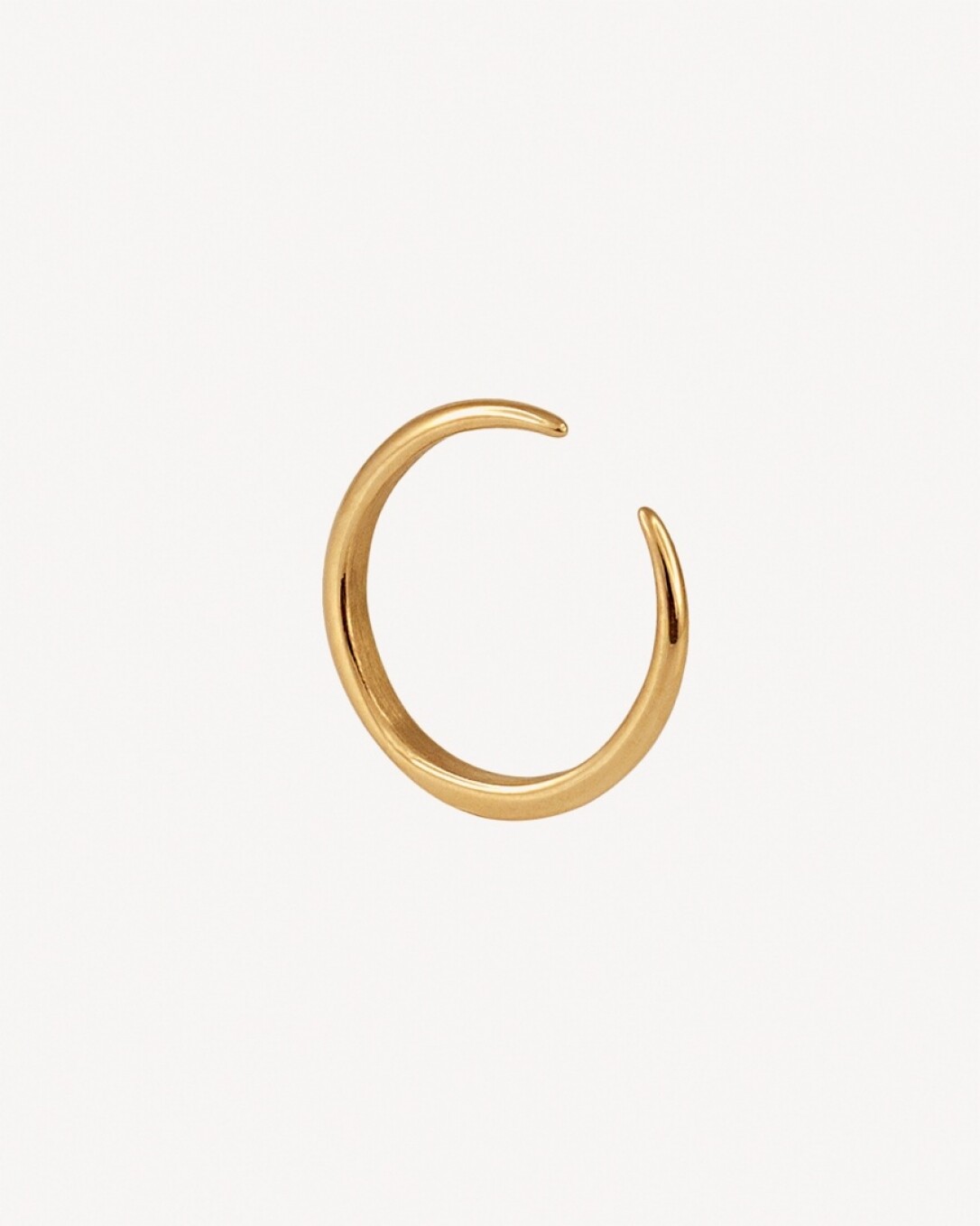 Anillo, acero quirúrgico, oro, homini studio