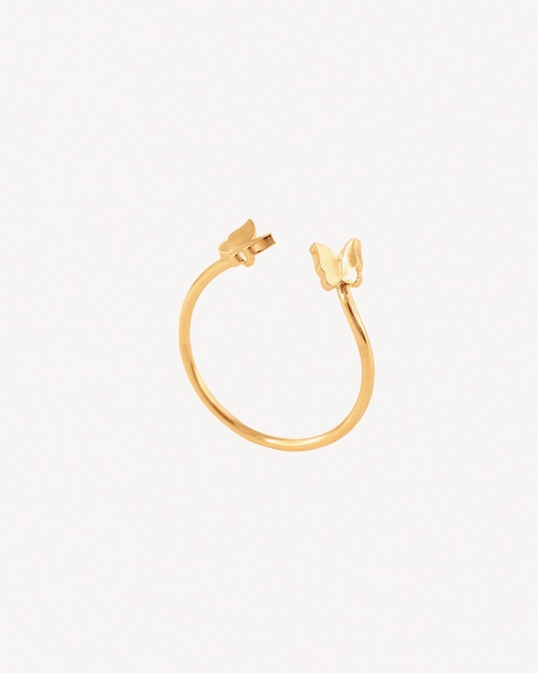 Anillo, acero quirúrgico, oro, homini studio