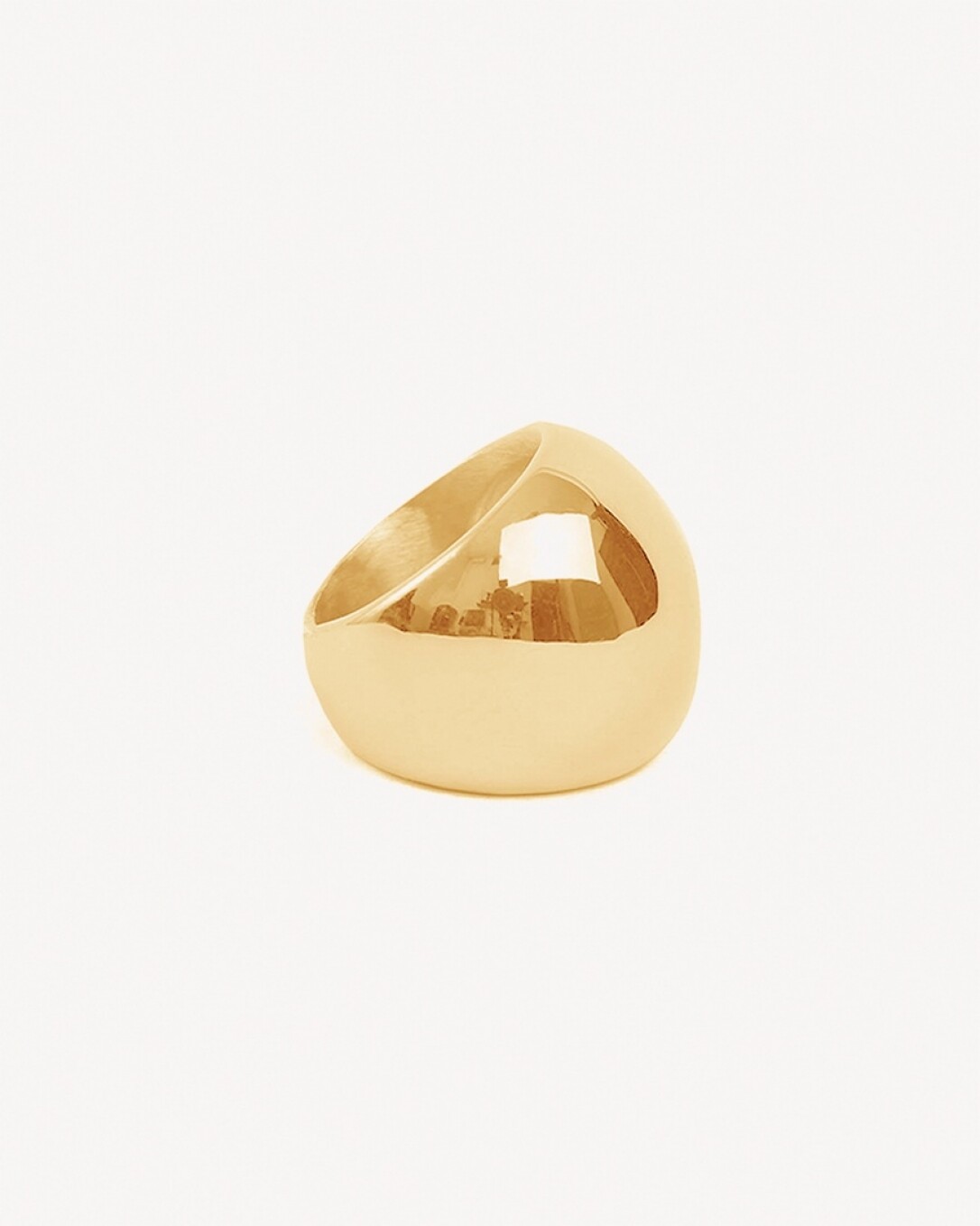 Anillo, acero quirúrgico, oro, homini studio